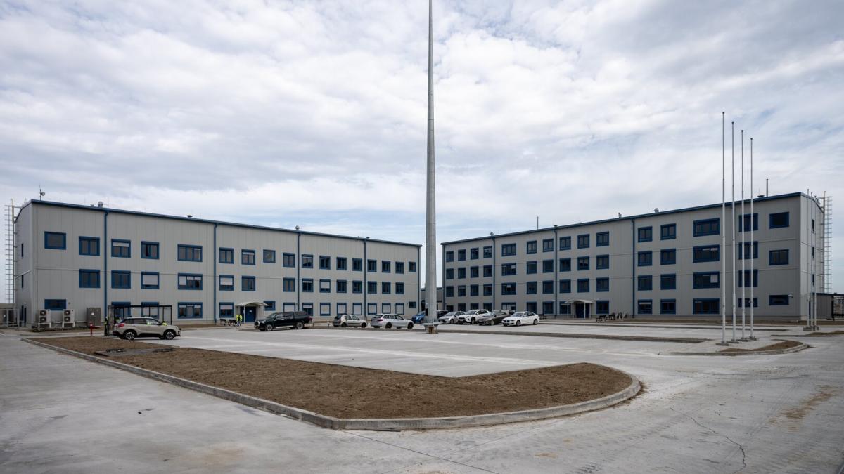 Paks II ideiglenes épületek